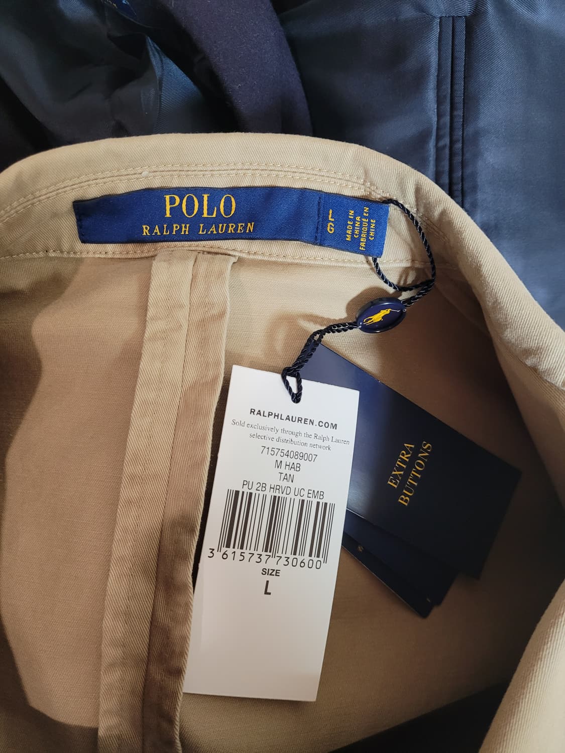 폴로 스트레치 치노 수트 L / 32 상품이미지3