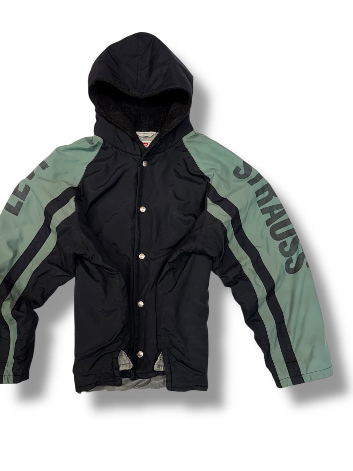 70s 리바이스 후드 봄버 자켓 made in ITALY (L)   상품이미지2