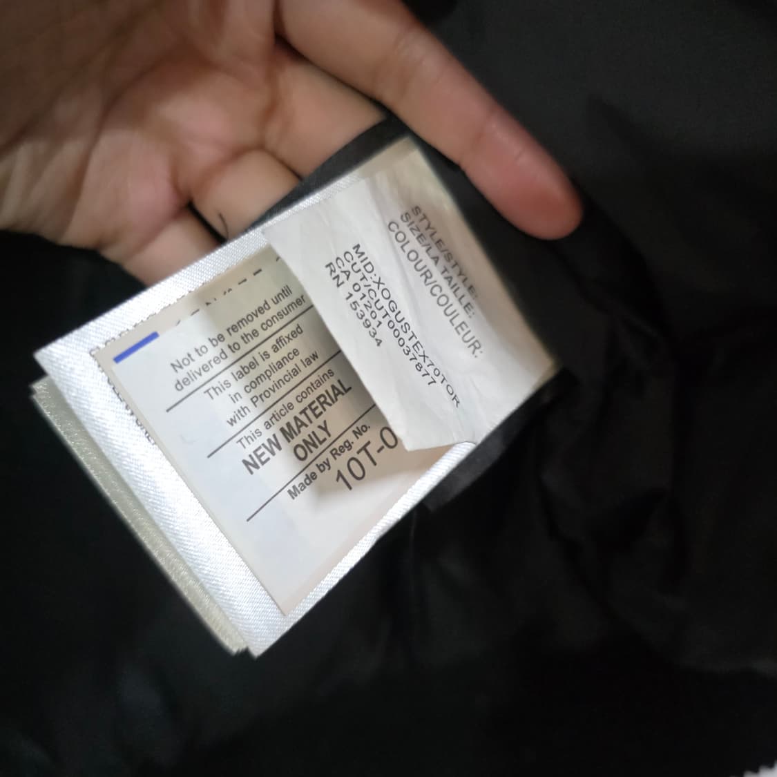 캐나다구스 아이보리 여성 칠리왁 숏패딩 S 상품이미지8