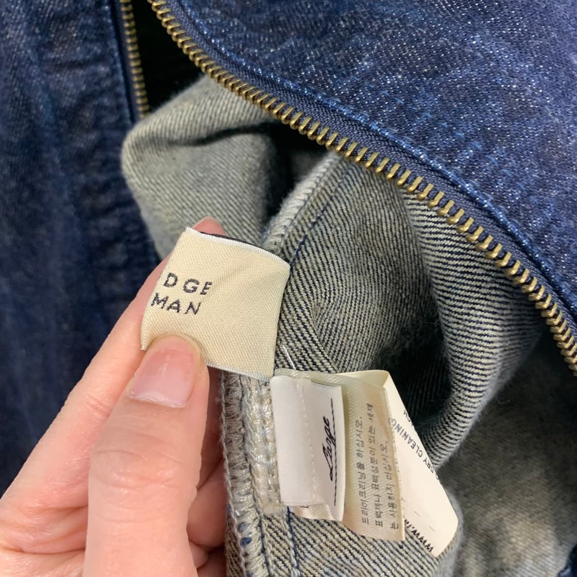 라퍼지스토어 투웨이 데님 자켓 상품이미지8