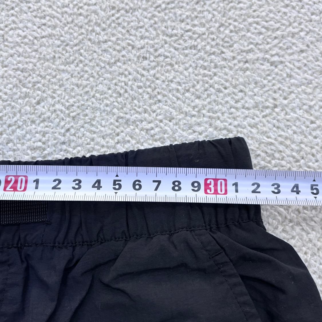 XS 휠라 로고 패치 벨트 반바지 0409E 상품이미지5