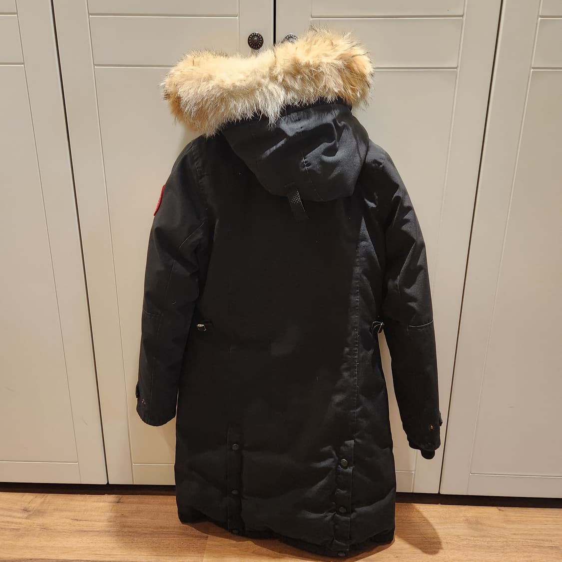 캐나다구스 여자 켄싱턴 파카 블랙 XS 상품이미지3