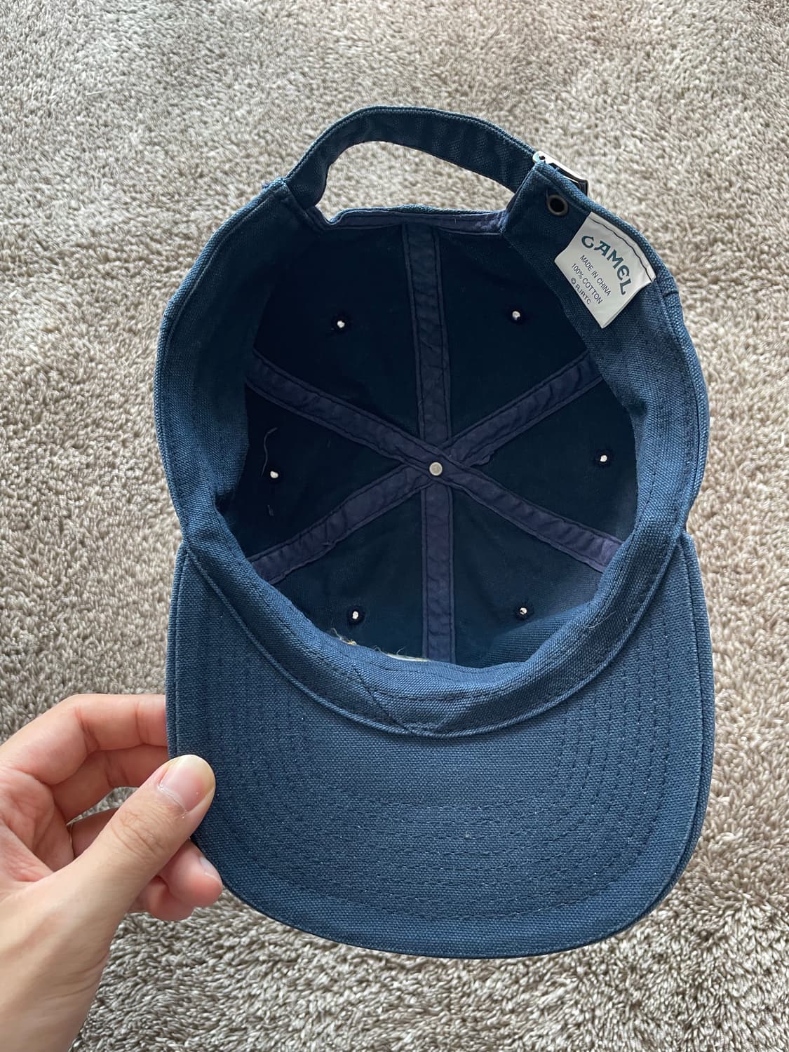 빈티지 카멜캡 camel cap 상품이미지3