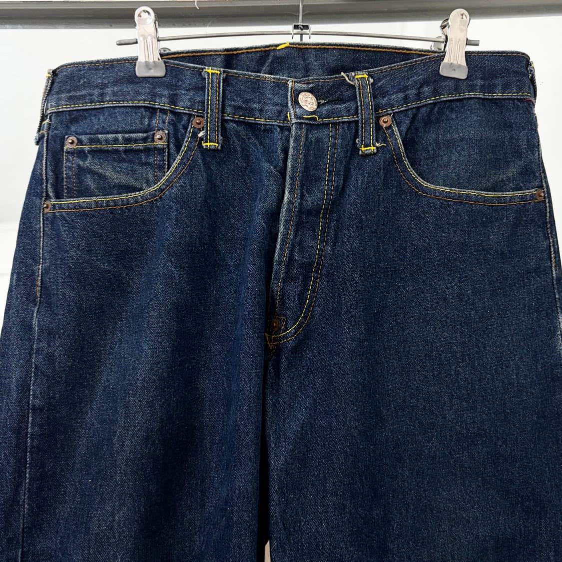 에비수 재팬 OG 신치백 빅다이콕 데님 팬츠 상품이미지7