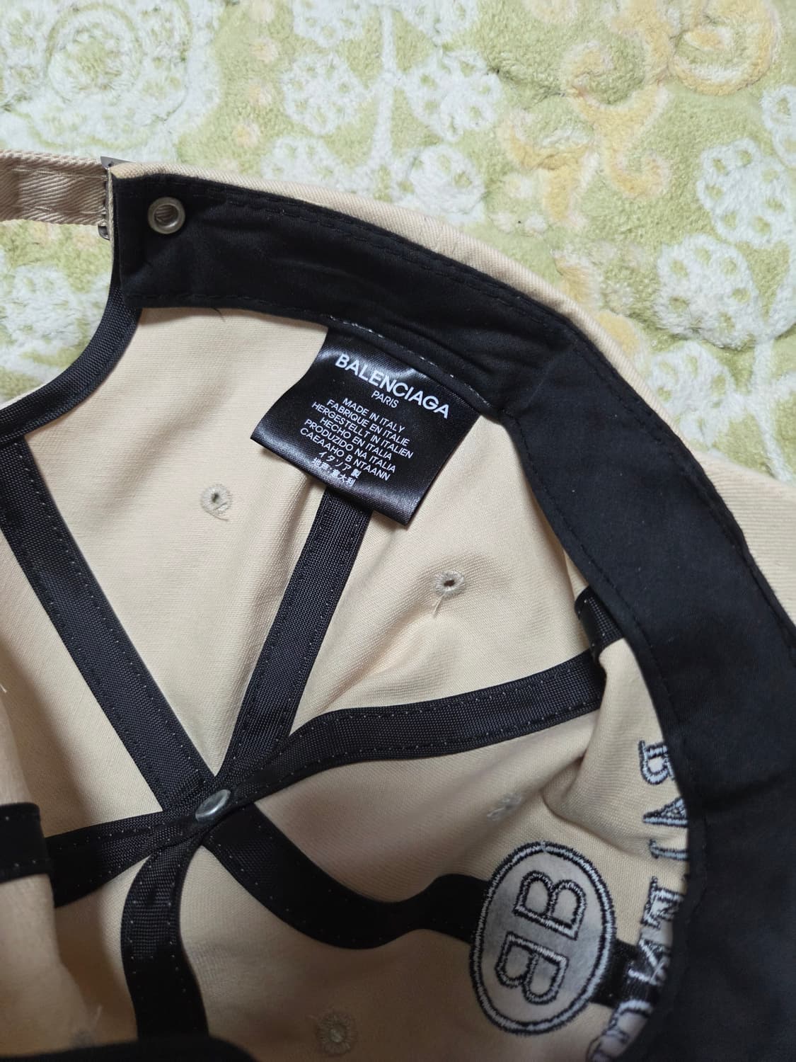 발렌시아가 BB 모드 볼캡 사이즈 조절가능 상품이미지9