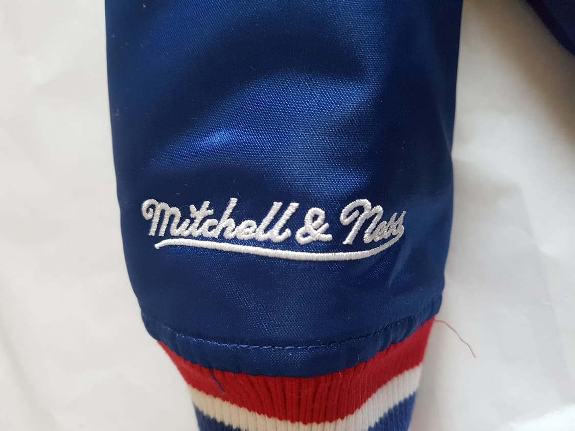 미첼앤네스 뉴잉글랜드 패트리어츠 쓰로우백 바시티 자켓 NFL 엔에프엘 상품이미지4