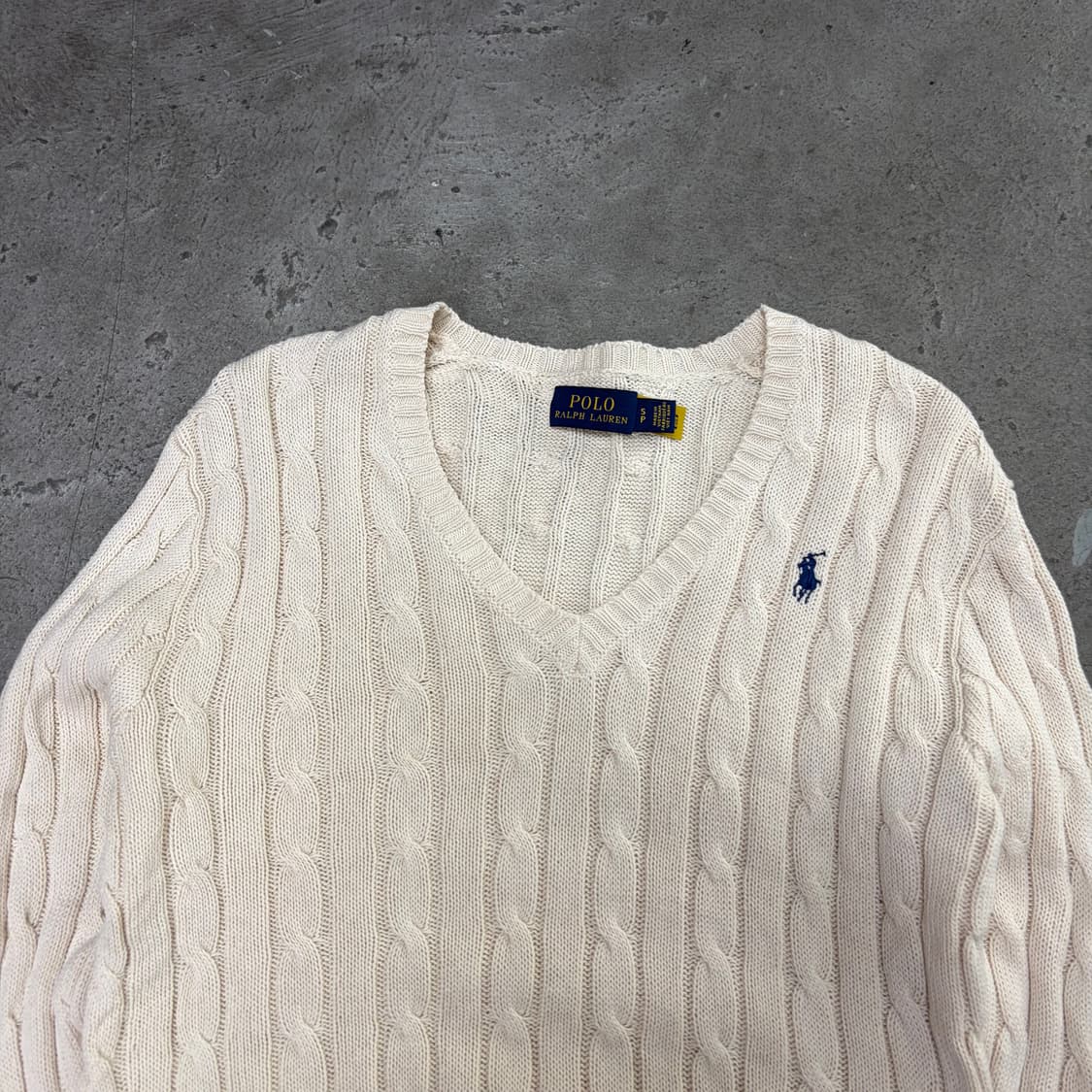 폴로 브이넥 니트[2298] 상품이미지2