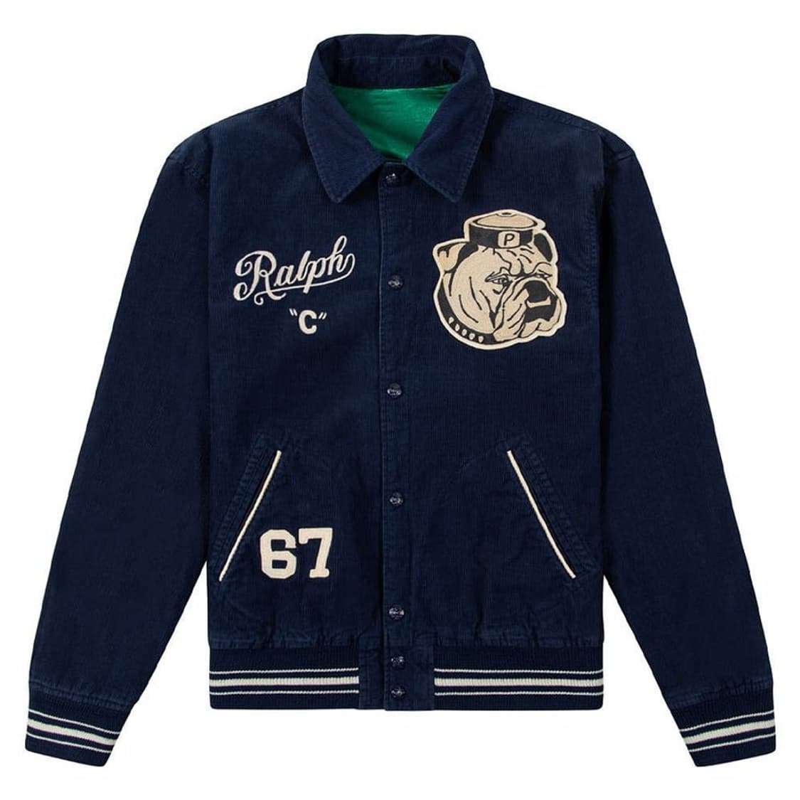 폴로 랄프로렌 리버시블 불독 바시티 자켓 상품이미지5