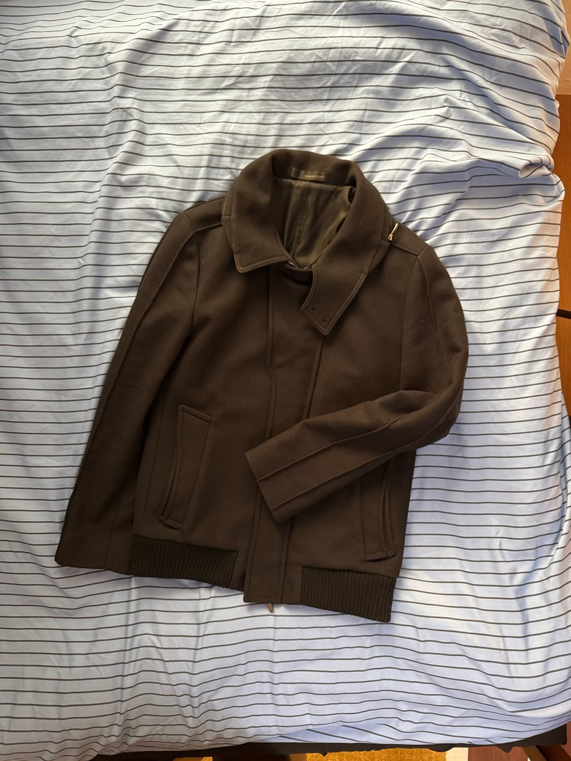 우영미 울 자켓(여성 s~m // 남성 핏한 m) 상품이미지3