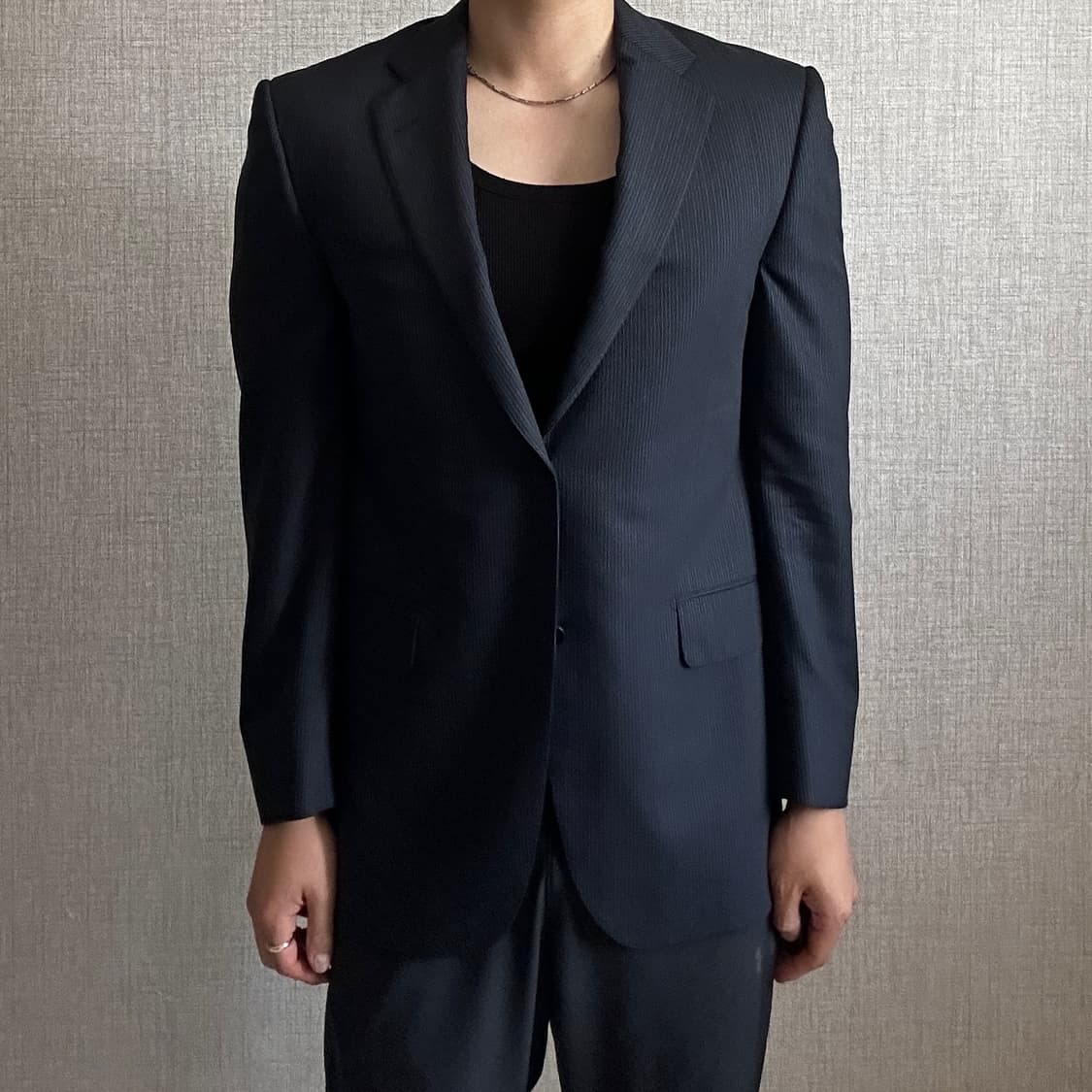 Burberry 버버리 스트라이프 네이비 블레이저 자켓 상품이미지2
