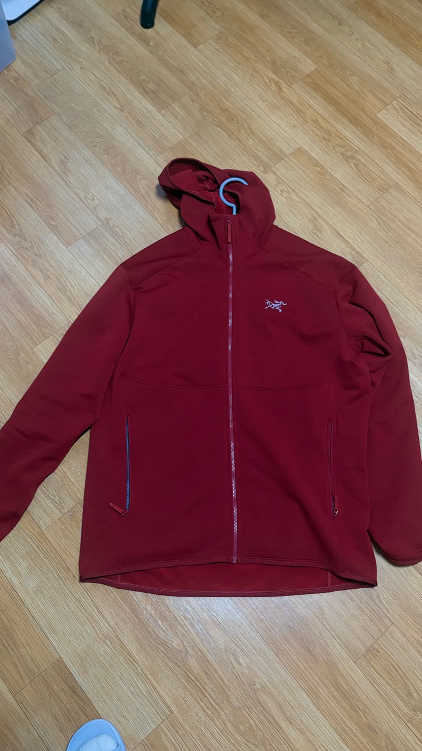 아크테릭스 카이어나이트 AR 후디 남성 XL 사이즈 레드 색상입니다 상품이미지1