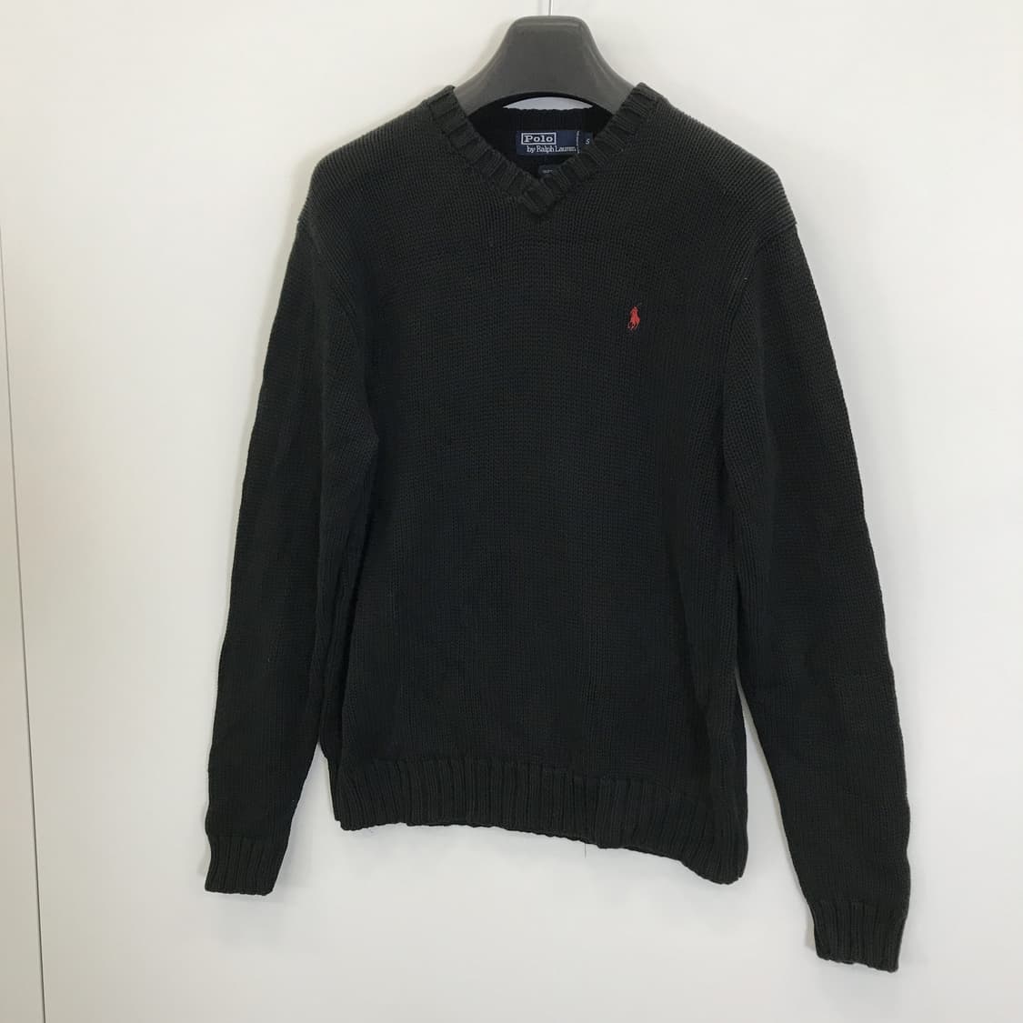 폴로랄프로렌 브이넥 코튼니트 [해외S사이즈] 상품이미지2