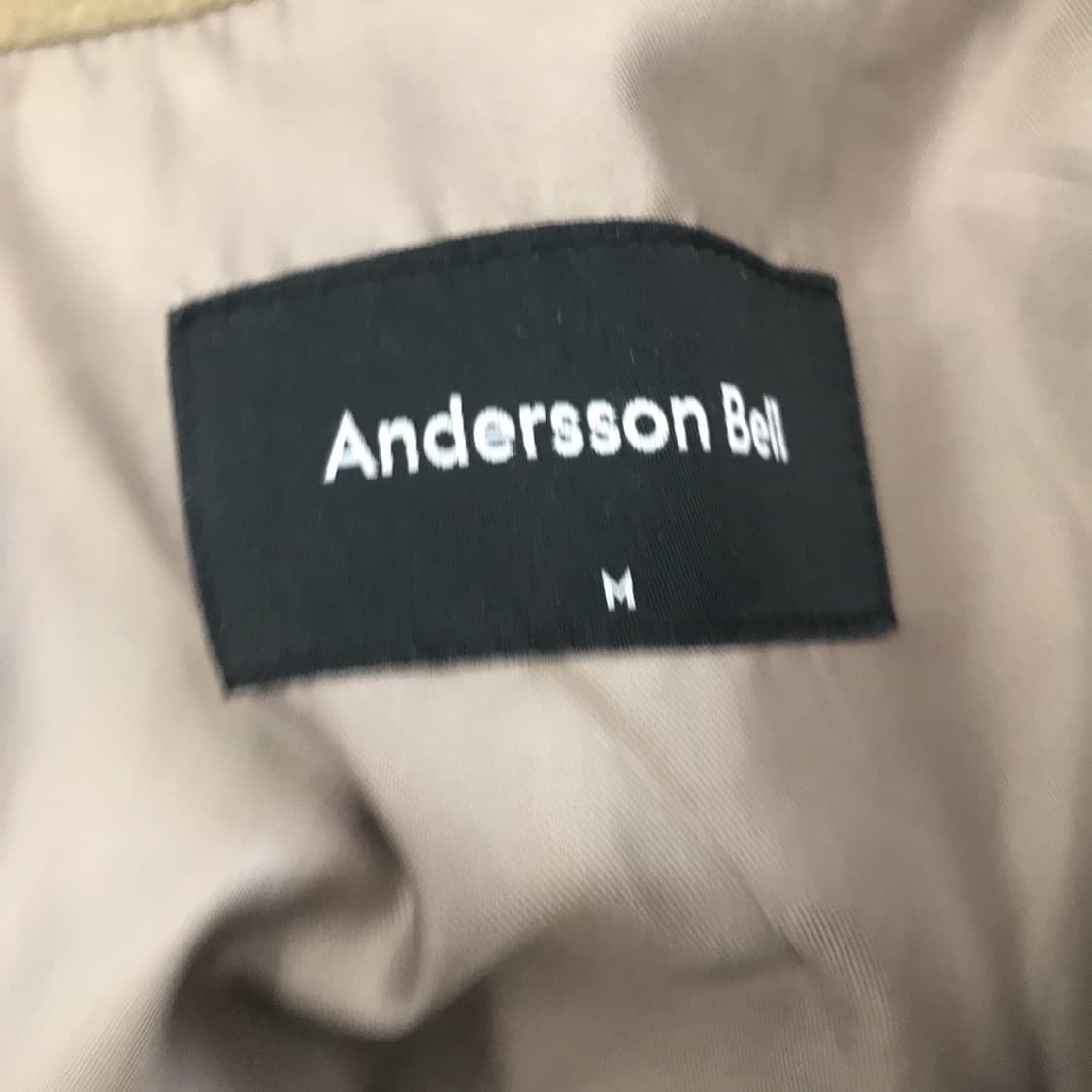 앤더슨벨 카멜 더블 모직코트 [여성66] 상품이미지4