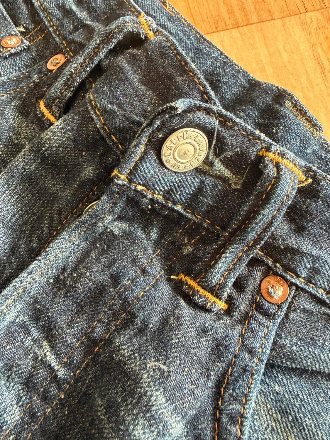 RRL 더블알엘 슬림핏 리지크레스트 셀비지 진 32 / 32 상품이미지6