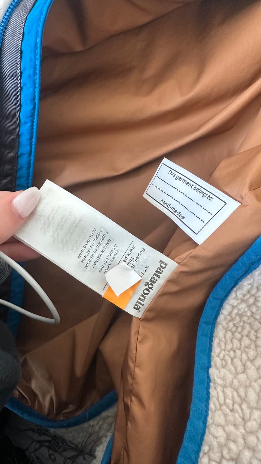 (키즈 XL) 파타고니아 플리스 자켓 상품이미지4