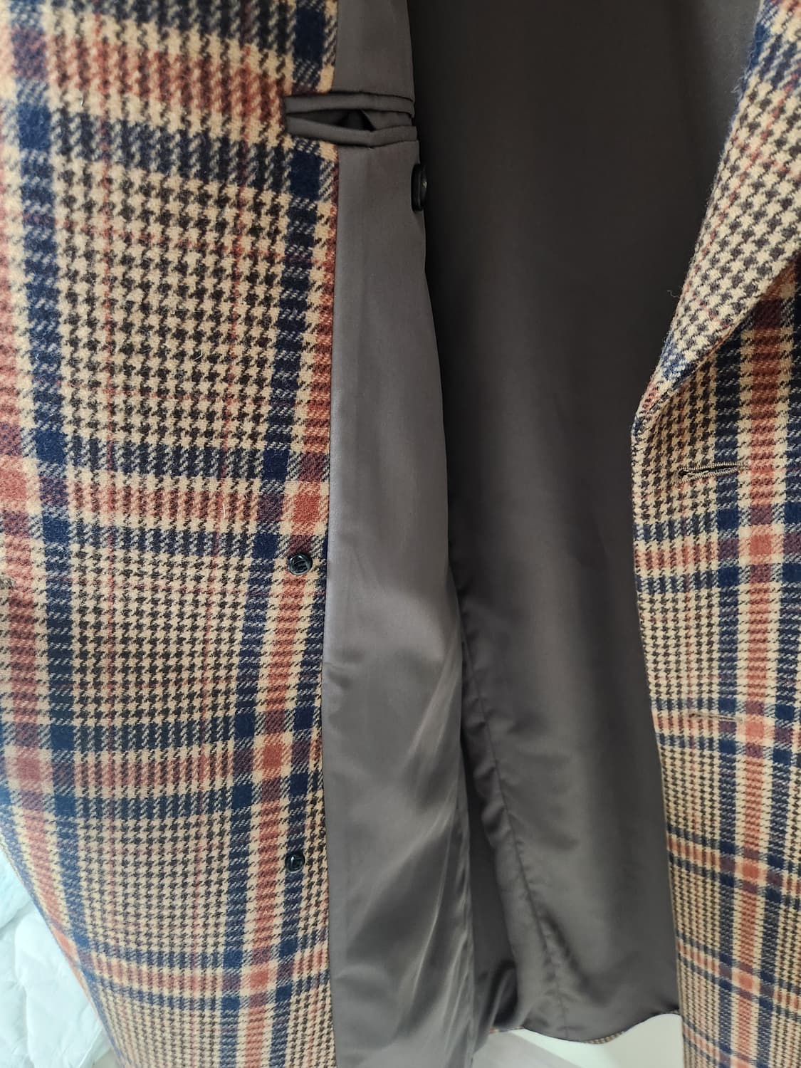 마마가리 우영미  체크  코트 상품이미지6