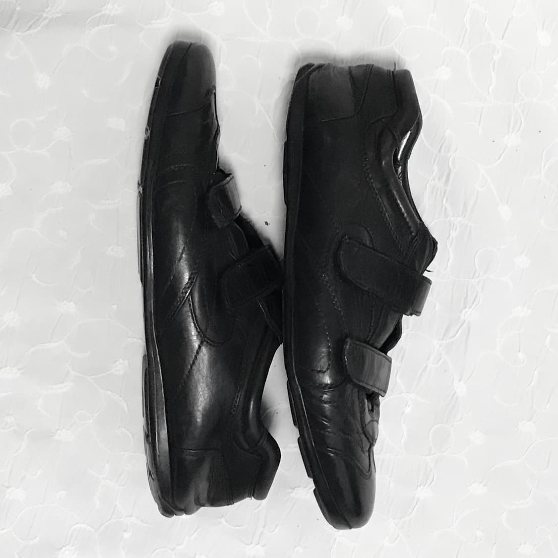 택포•빈티지 프라다 스포츠 레더 벨크로 스니커즈 250 상품이미지3