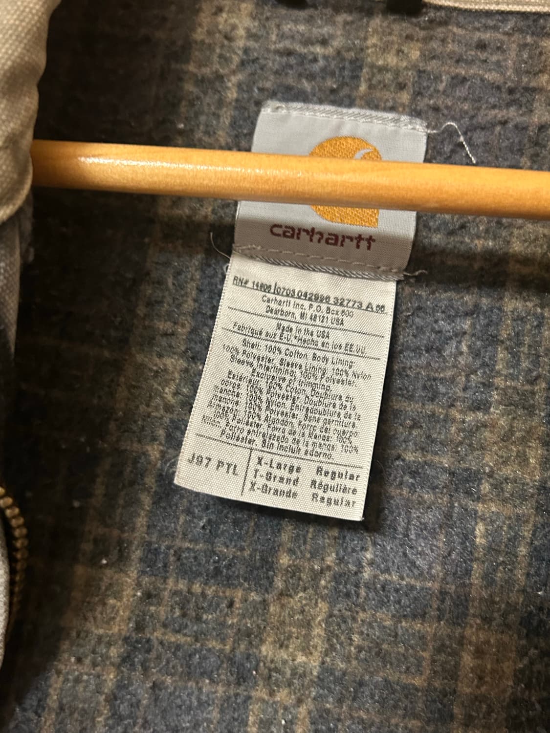 칼하트 j97 ptl xl 상품이미지5