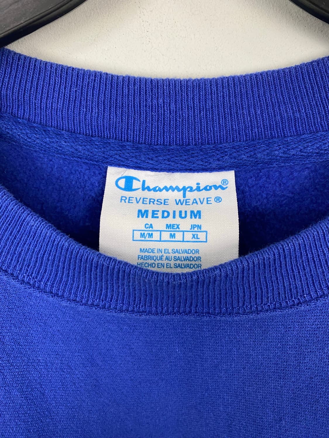 챔피온 모마 블루 리버스 위브 크루넥 M <669> 상품이미지4