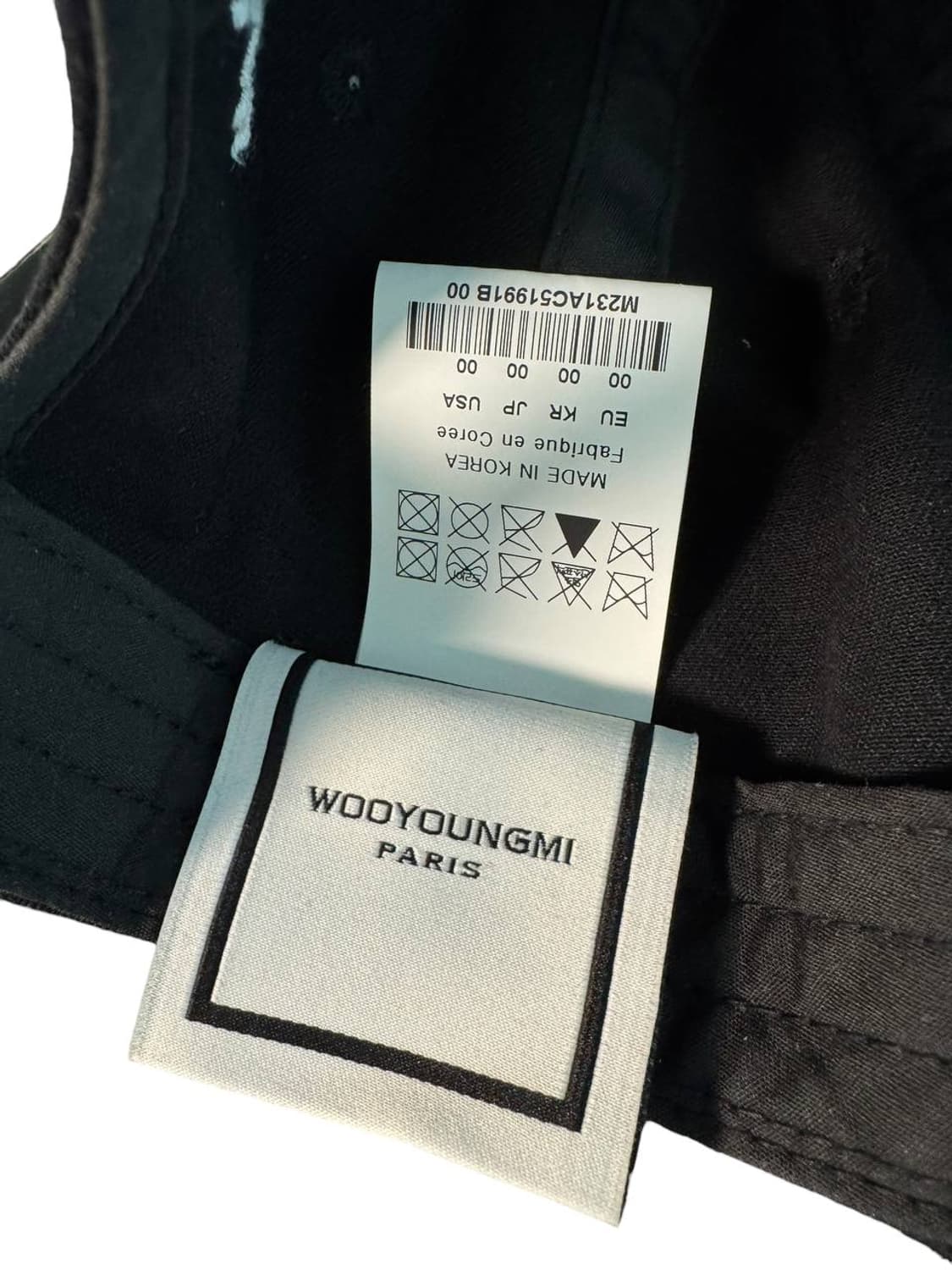 우영미 WYM 로고 볼캡 모자 상품이미지5