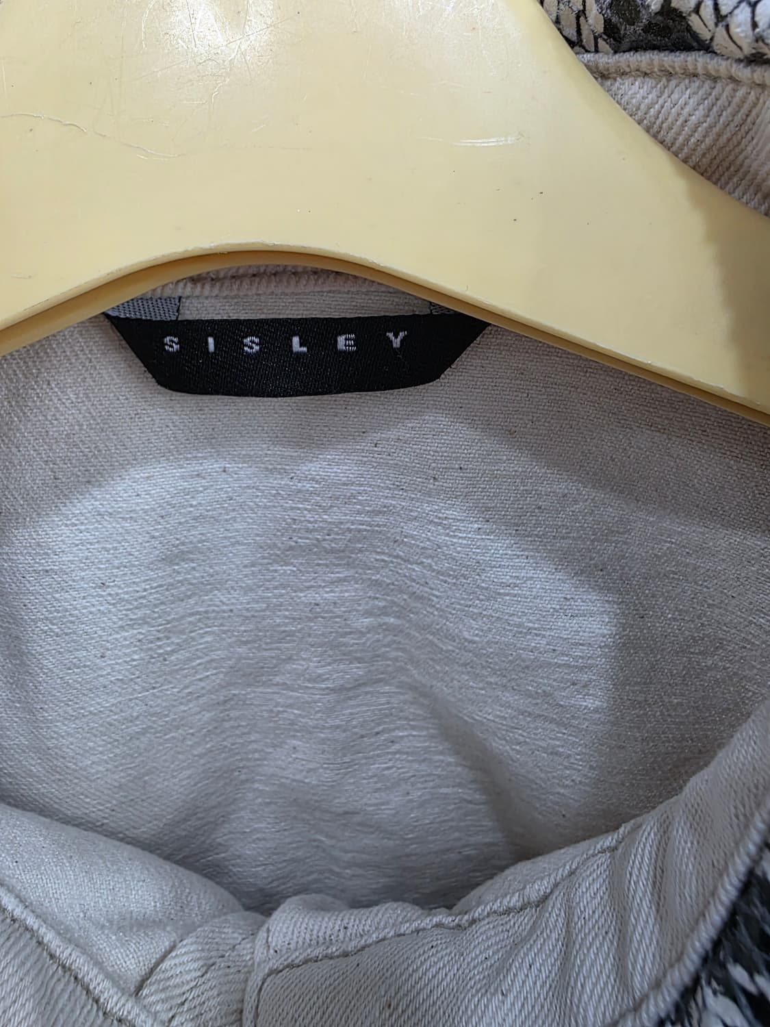 시슬리 여성 데님 자켓 상품이미지3