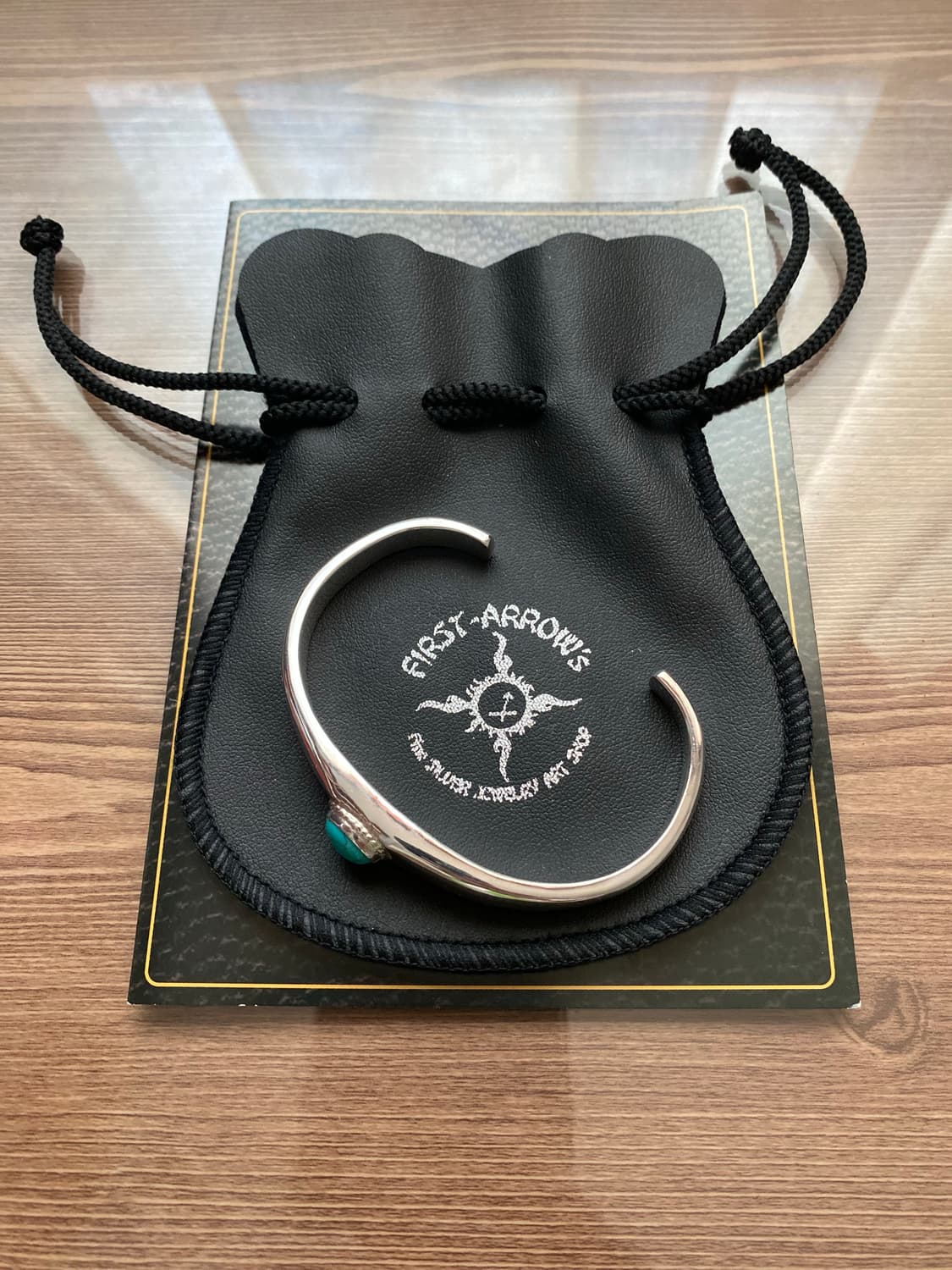 퍼스트 애로우즈 인디언주얼리 나바호 실버 은 뱅글 팔찌 새상품 상품이미지10