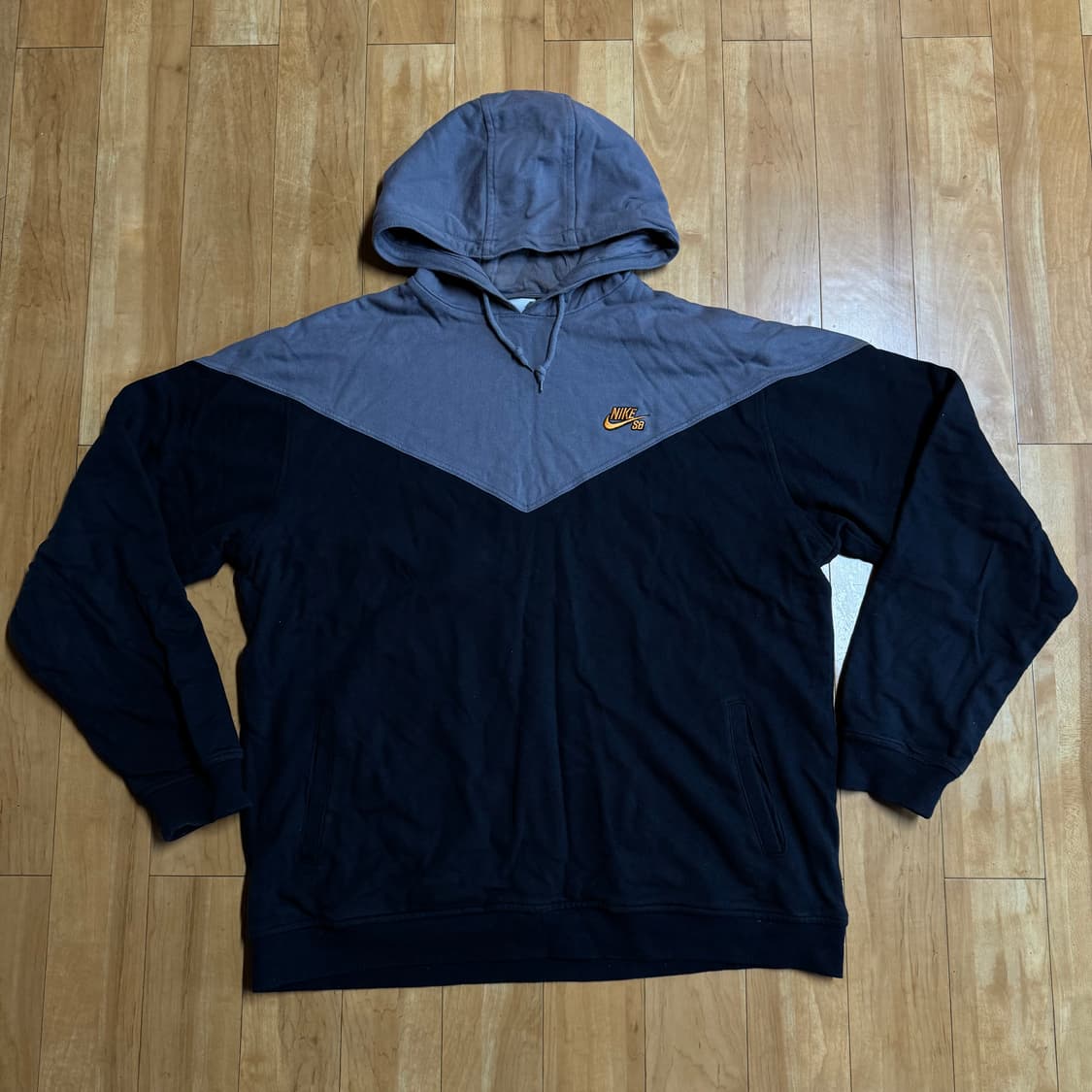 나이키sb 후드 그레이/블랙 XL 상품이미지1