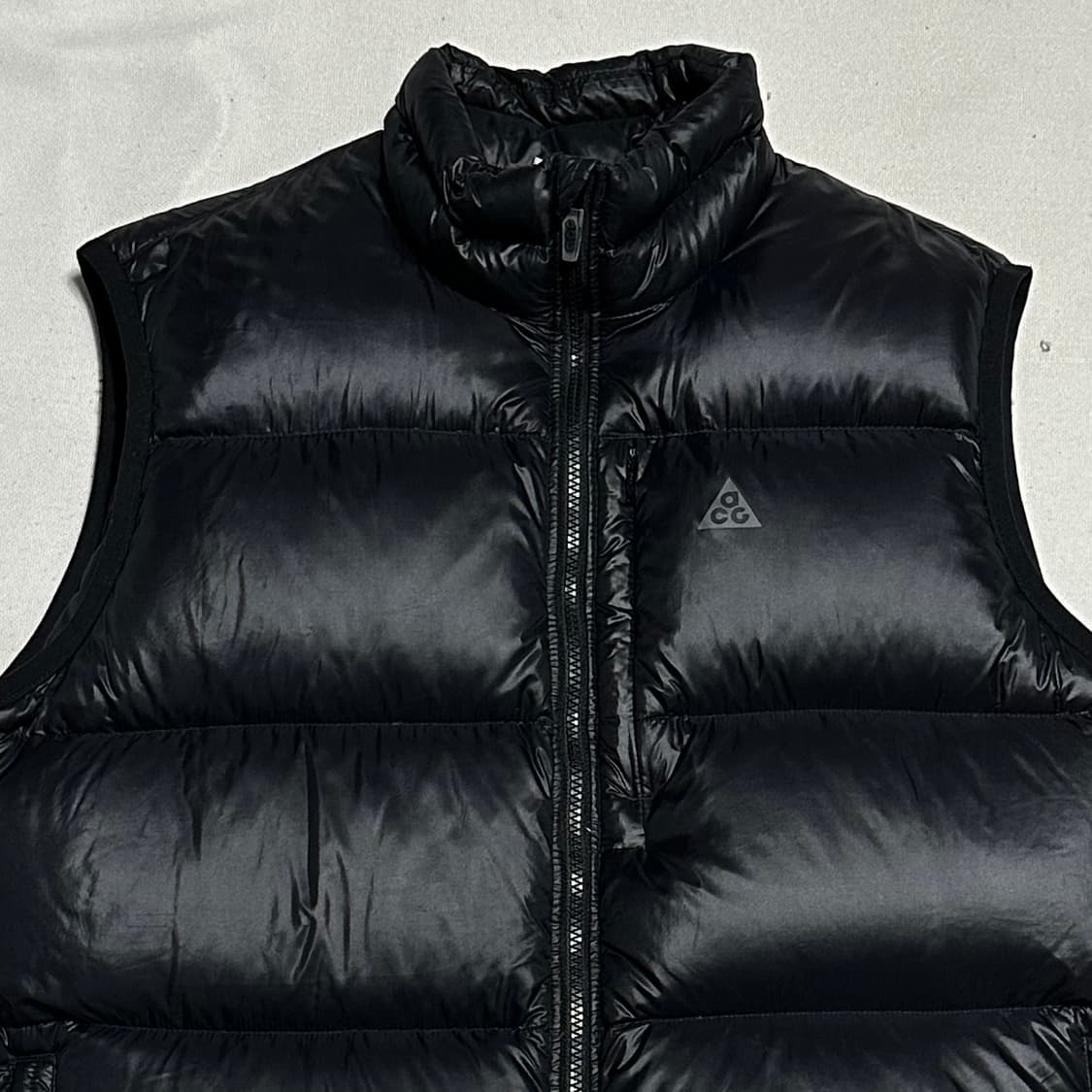 XL 나이키 acg 구스다운 유광 패딩 베스트 상품이미지1