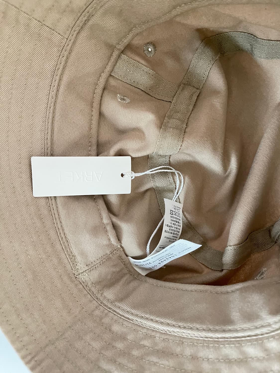 아르켓 코튼 트윌 버킷햇 상품이미지4