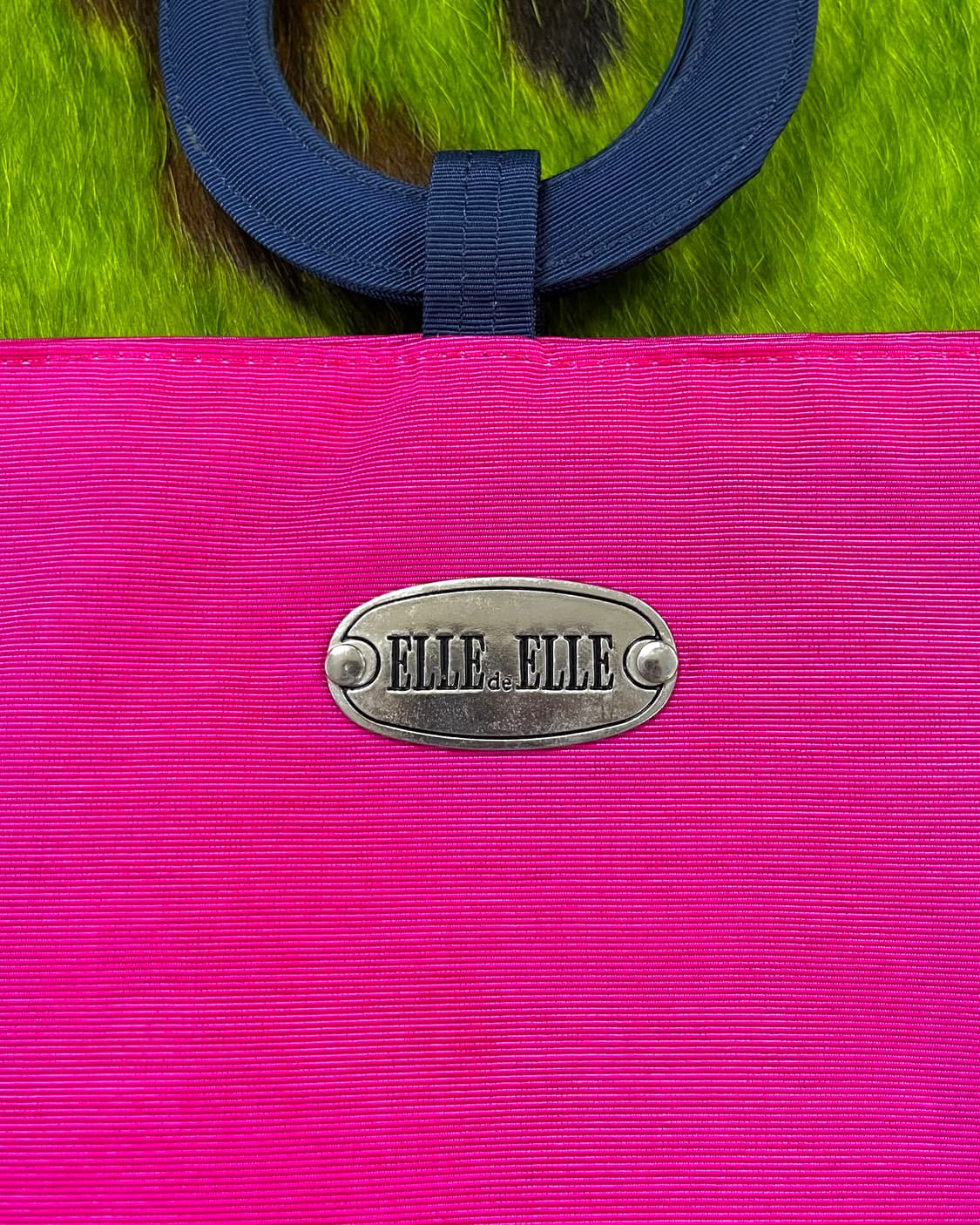 ELLE de ELLE Circle Handle Mini Tote Bag 상품이미지4