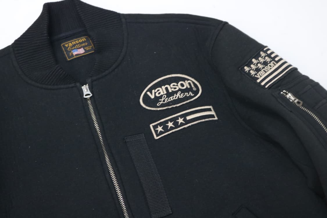 밴슨 자수 블루종 상품이미지7