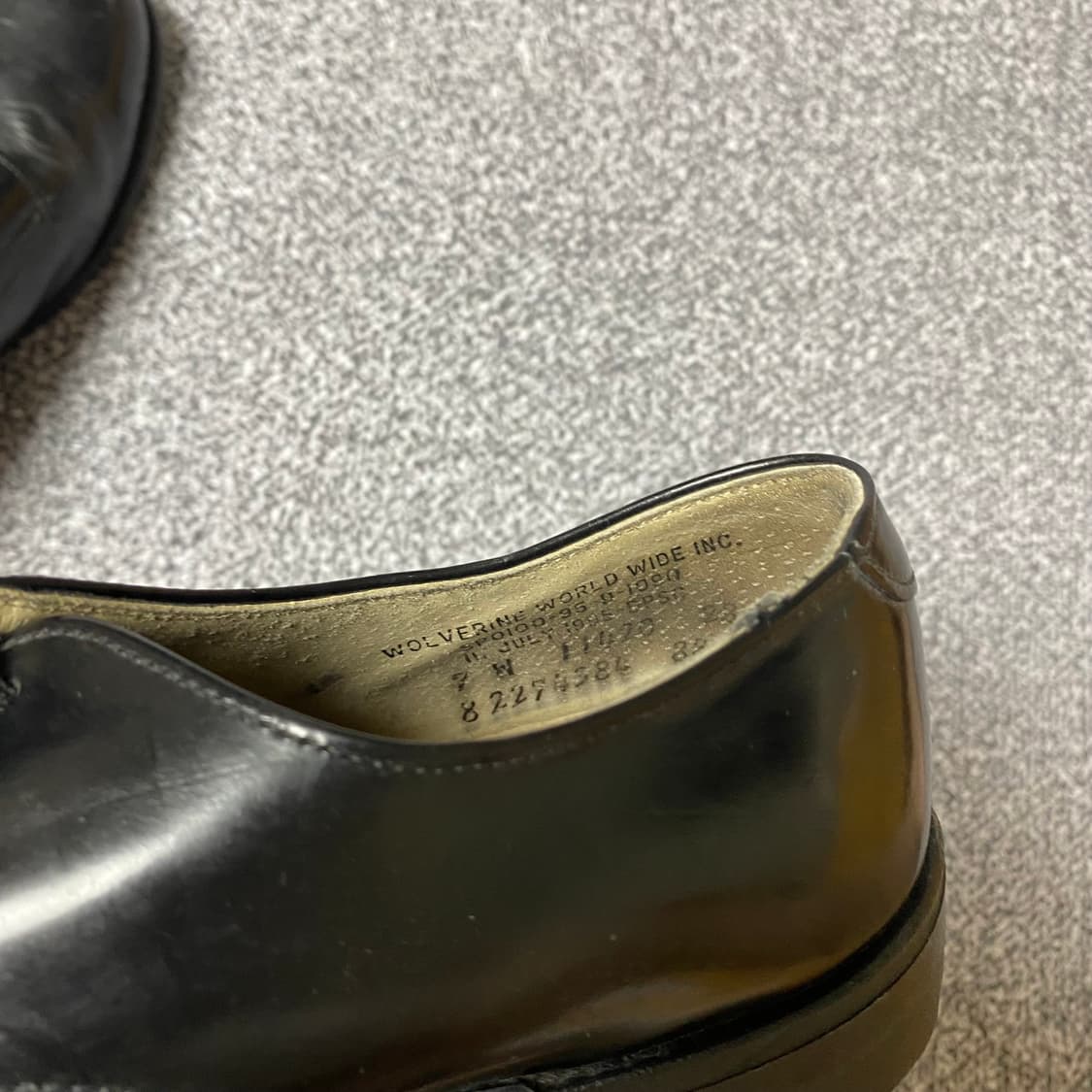 1995 US7W 미해군단화 서비스슈즈 Wolverine 상품이미지8