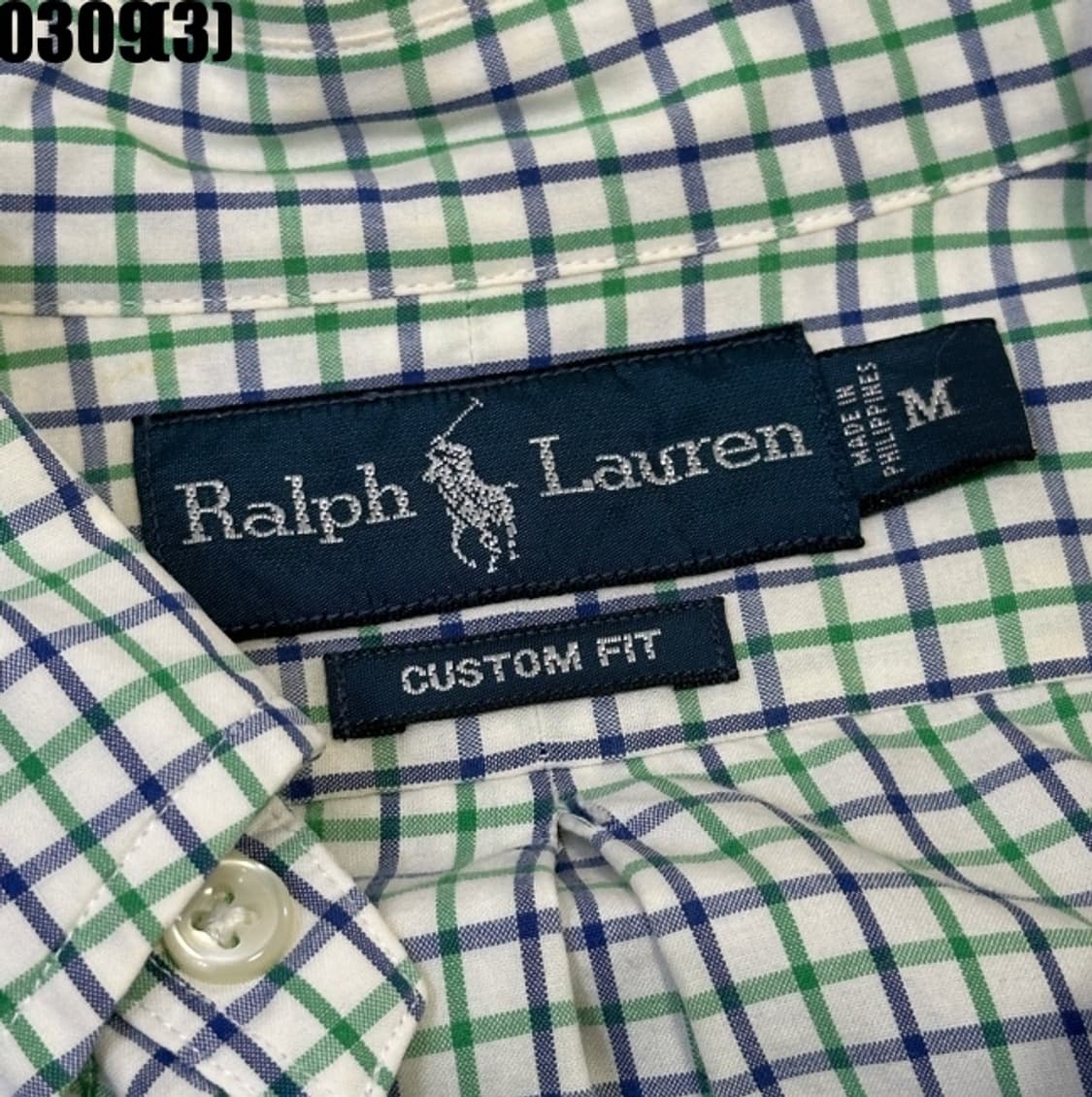 랄프로렌 체크 셔츠 상품이미지3