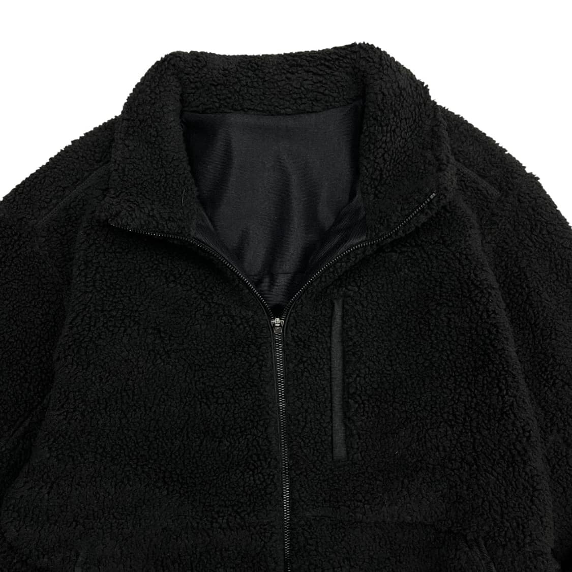 안다르 블랙 뽀글이 집업 상품이미지4