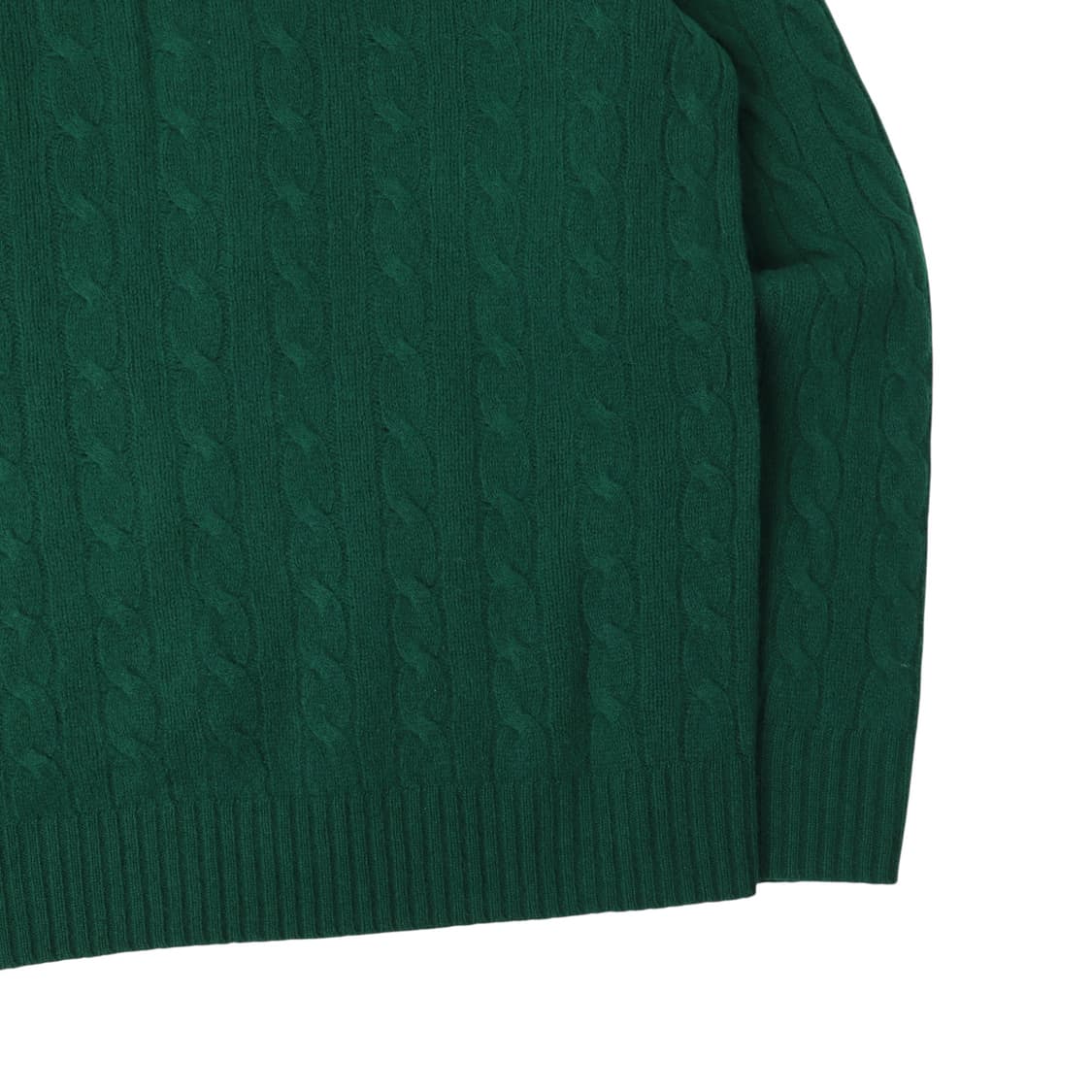 폴로 랄프로렌 QR 그린 울 캐시미어 니트 상품이미지7