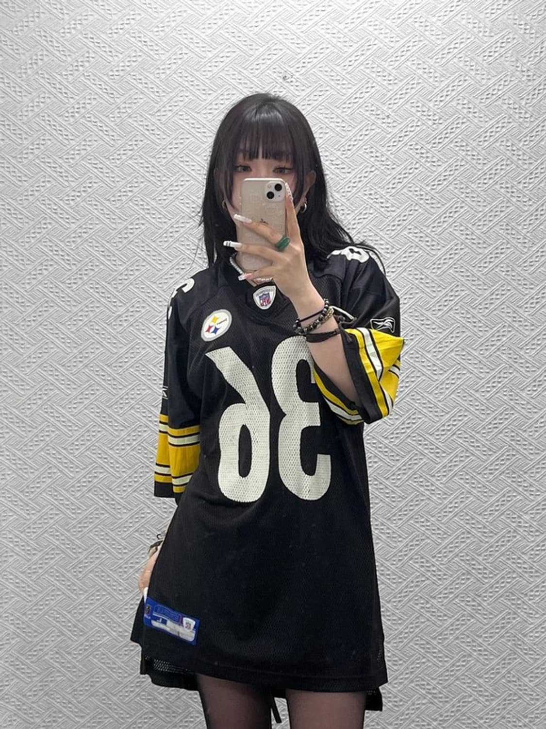 리복 NFL 올드스쿨 레트로 럭비 유니폼 져지 반팔티 XL C10892 상품이미지2