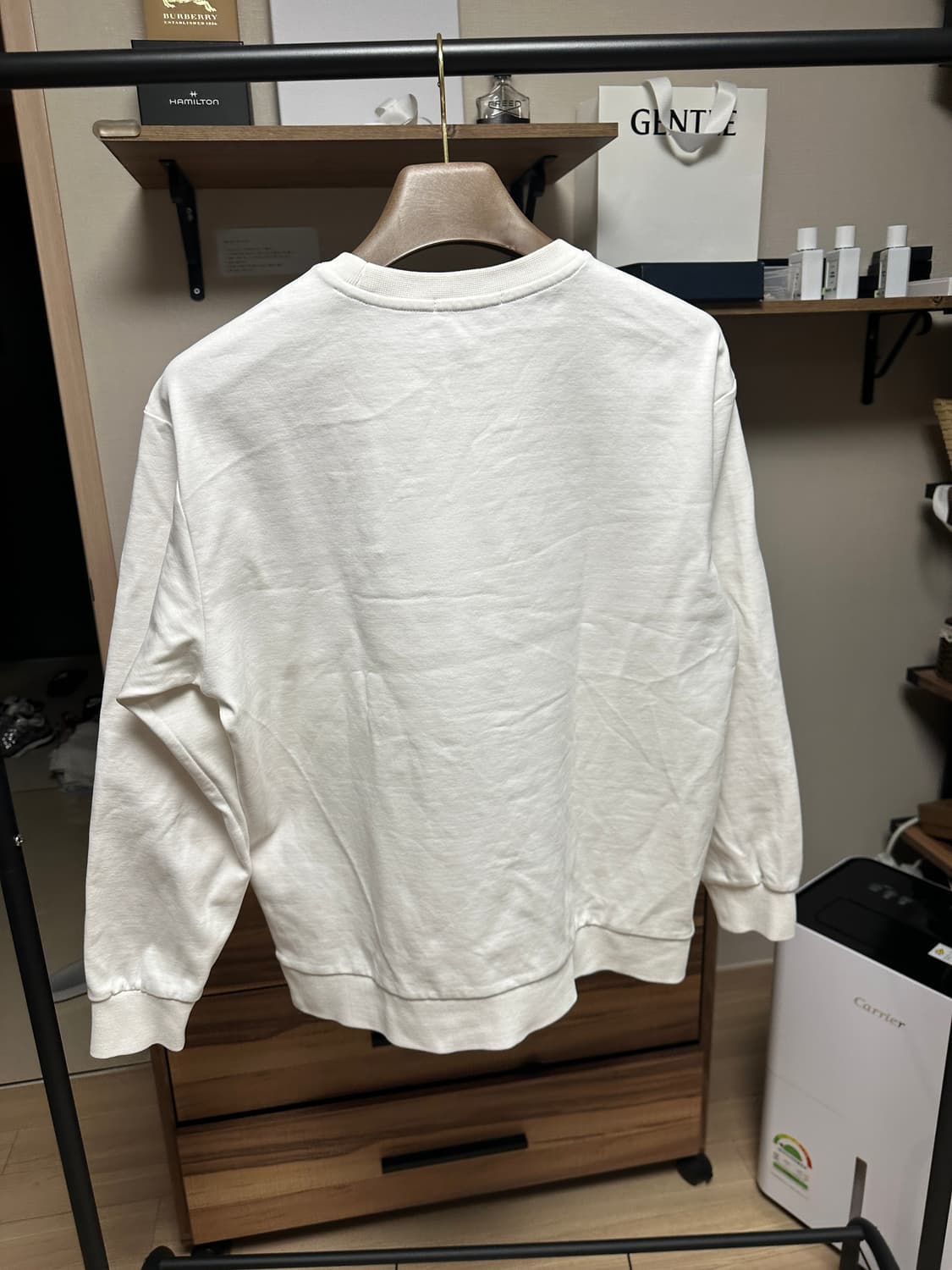 해지스 남성 맨투맨 화이트 (100)   상품이미지2