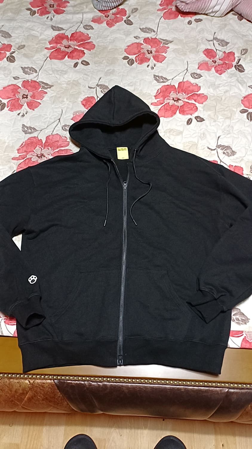 카카오 후드집업 빅사이즈125 가슴68 기장75 상품이미지1