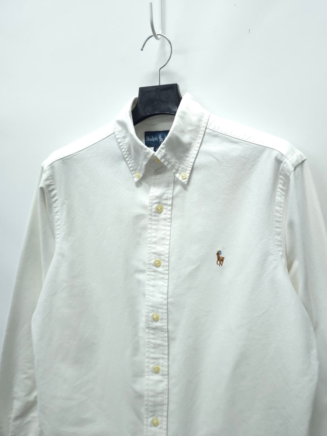 폴로 랄프로렌 90s빈티지 클래식핏 화이트 옥스퍼드 셔츠 (95~100) 상품이미지3