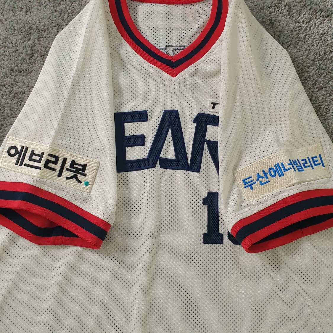 [무료배송] FILA 두산 베어스 허경민 13 야구 유니폼 상품이미지5