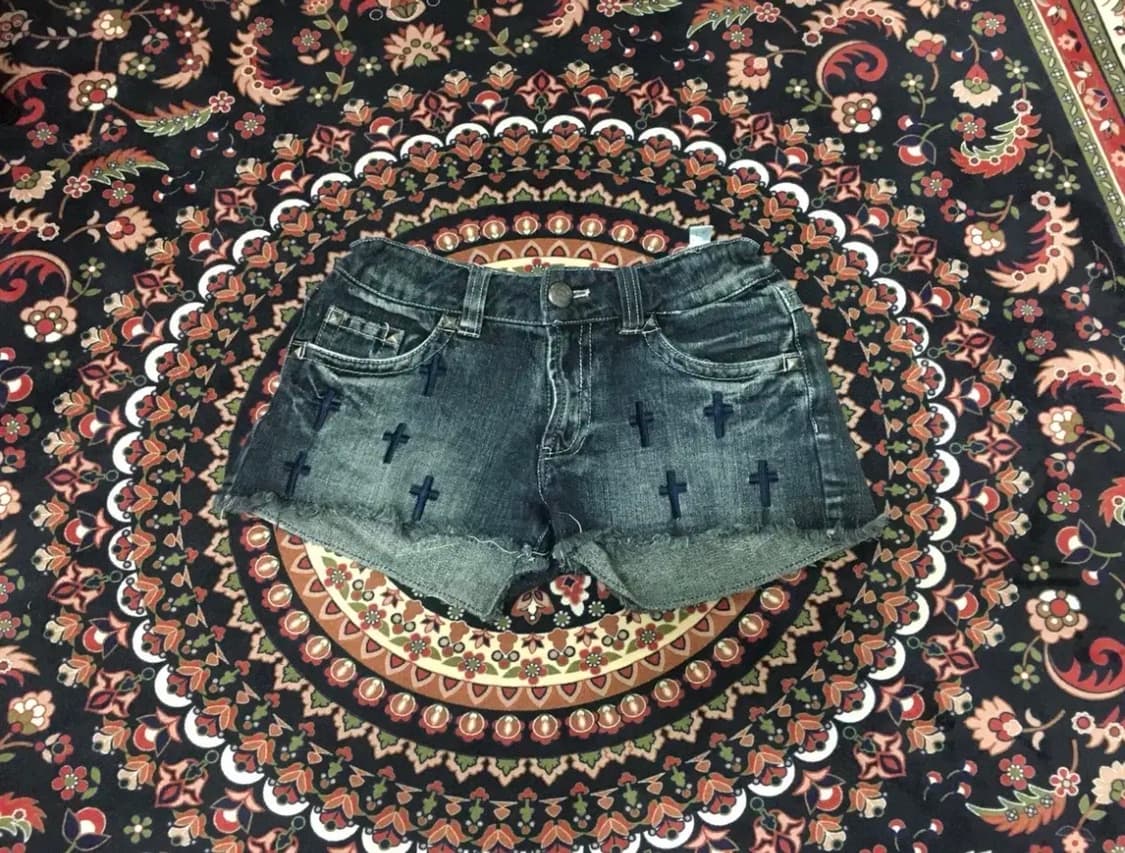 punk cross hot pants 상품이미지1