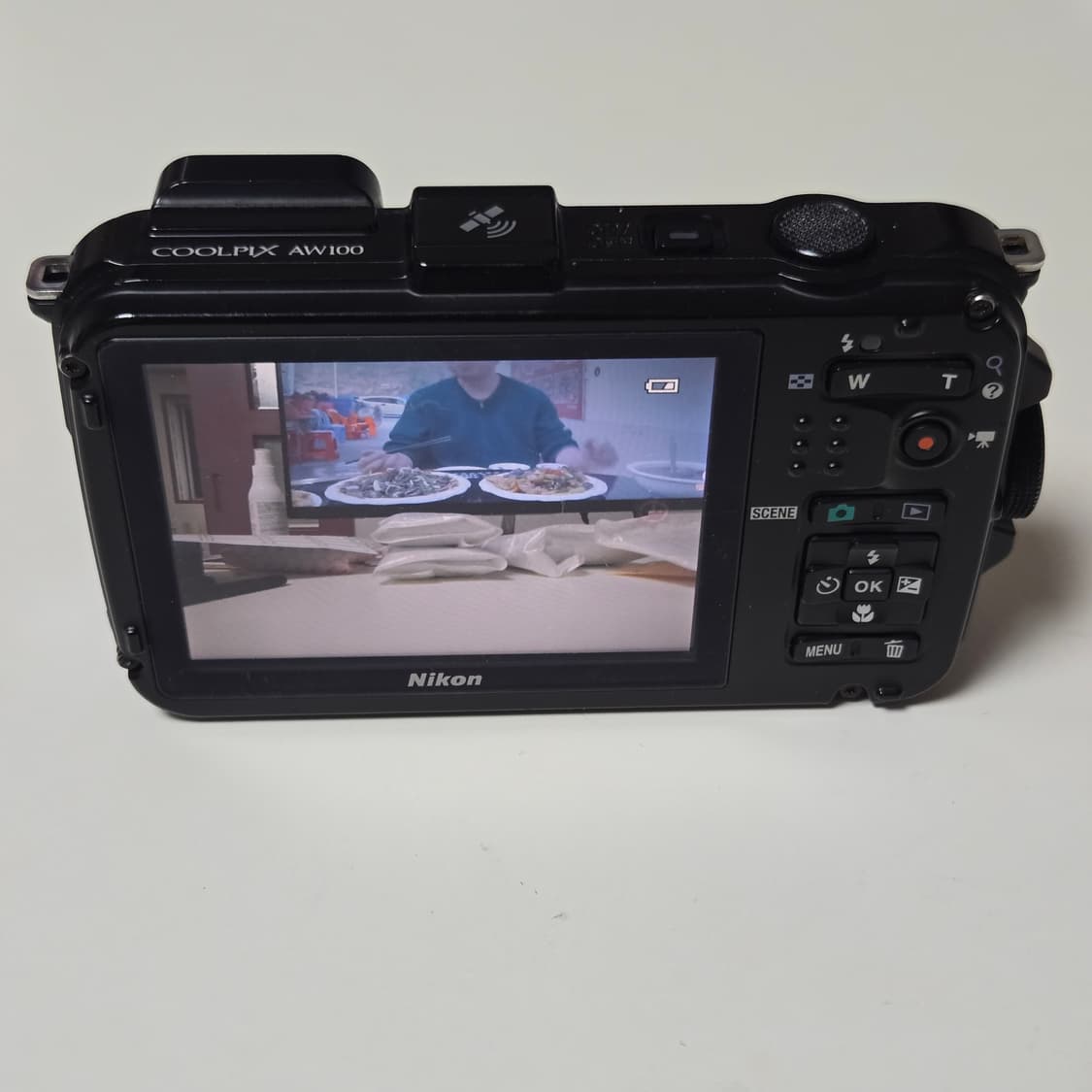 니콘 쿨픽스 AW100 오렌지 디지털 카메라 상품이미지5