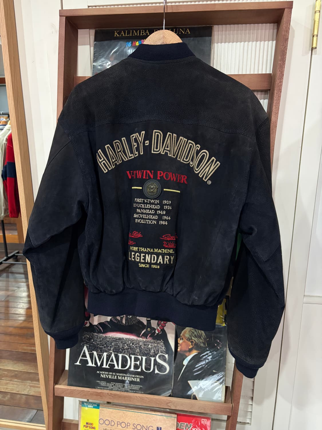 할리데이비슨 피그 스웨이드 레더 자켓 상품이미지8