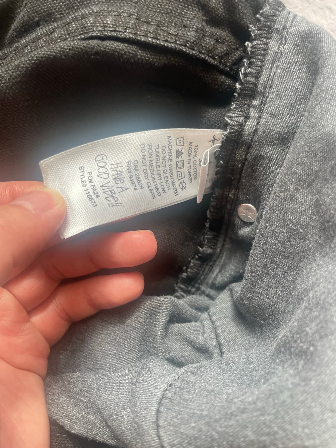 스투시 빅올진 캔버스 니들펀치 블랙(30)  상품이미지2