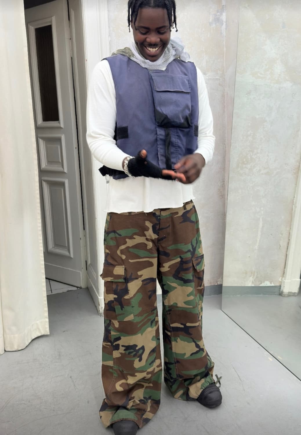 Vintage british army combat body armor 상품이미지1