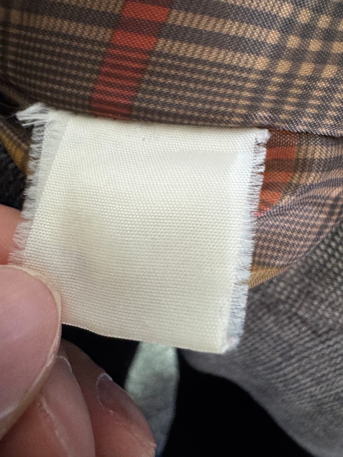 플레이보이 빈티지 체크 블루종 봄버 자켓 XL 상품이미지6