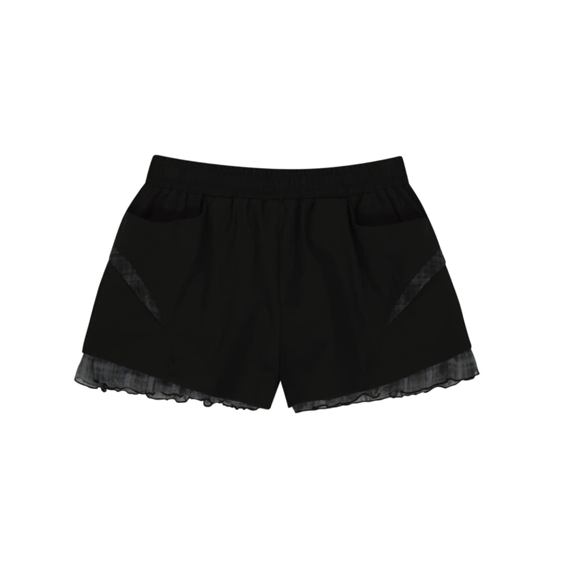 OJOS Reversible Plaid Track Shorts 상품이미지1