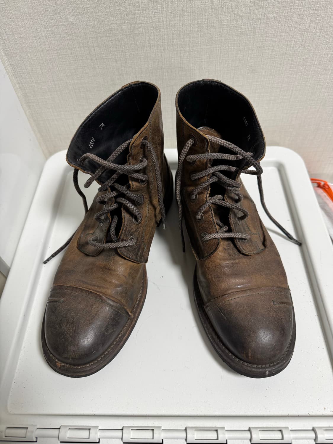 돌체앤가바나 00s 아카이브 컴뱃 부츠 상품이미지3