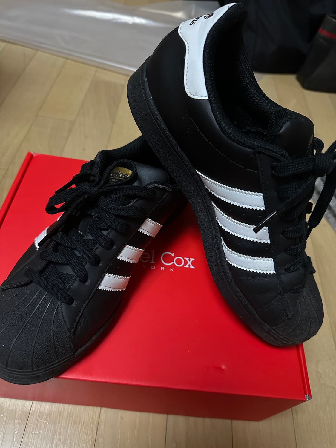 아디다스 슈퍼스타 블랙 270 상품이미지7