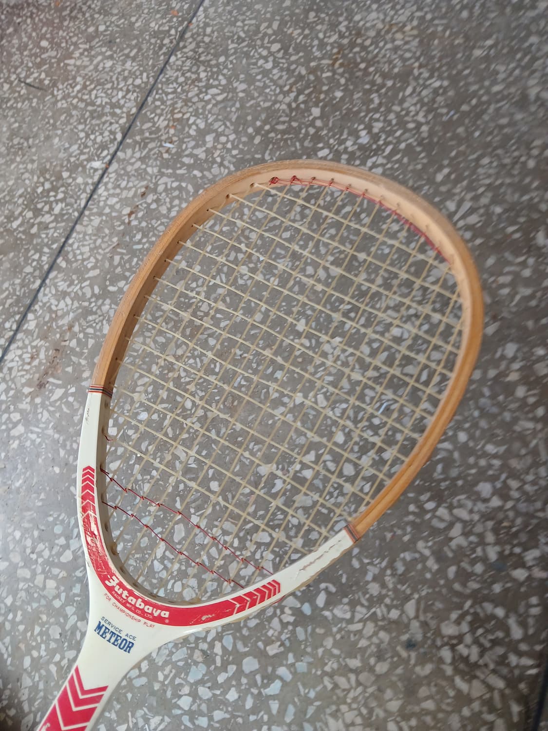 60-70년대 빈티지 나무 테니스라켓 3개 일괄 상품이미지4